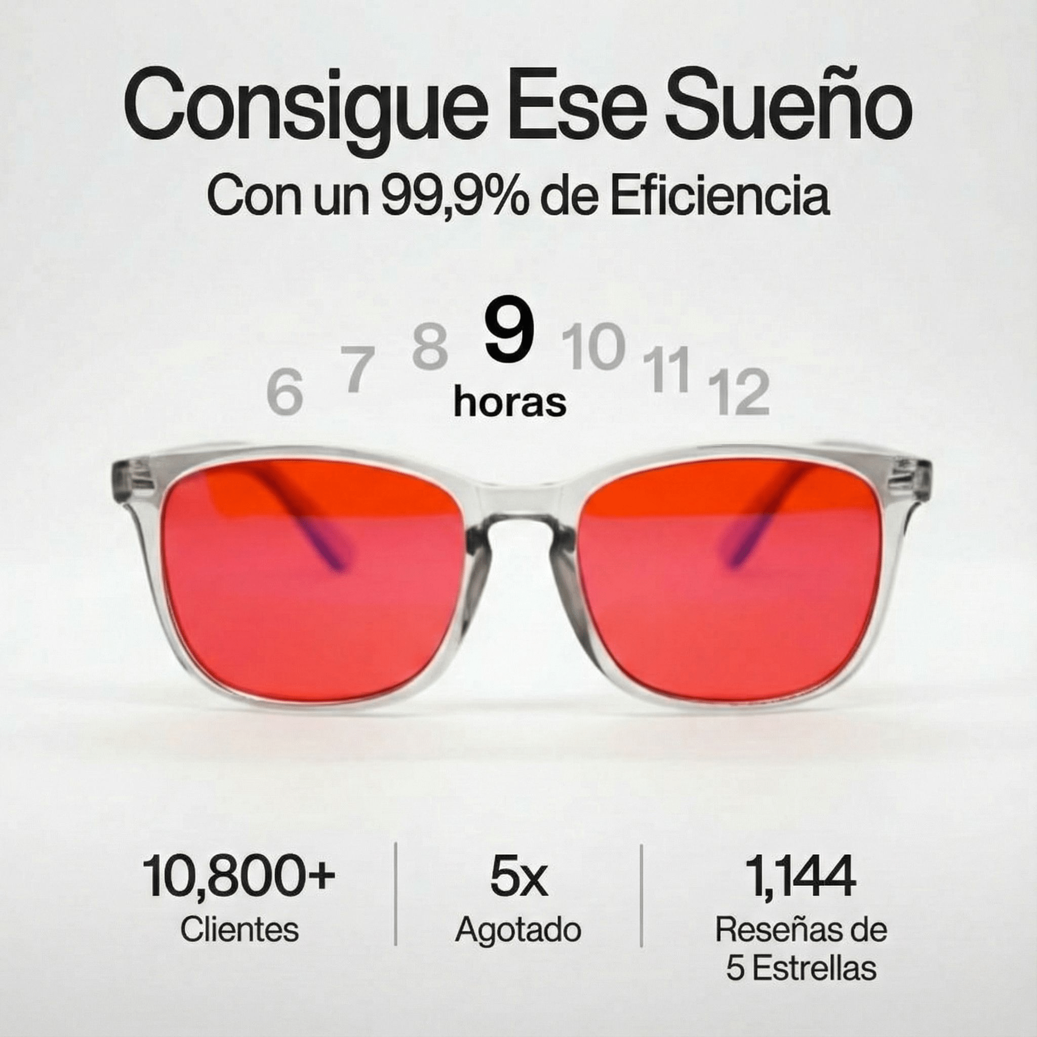 Gafas de luz azul sin graduar unisex - Orenza