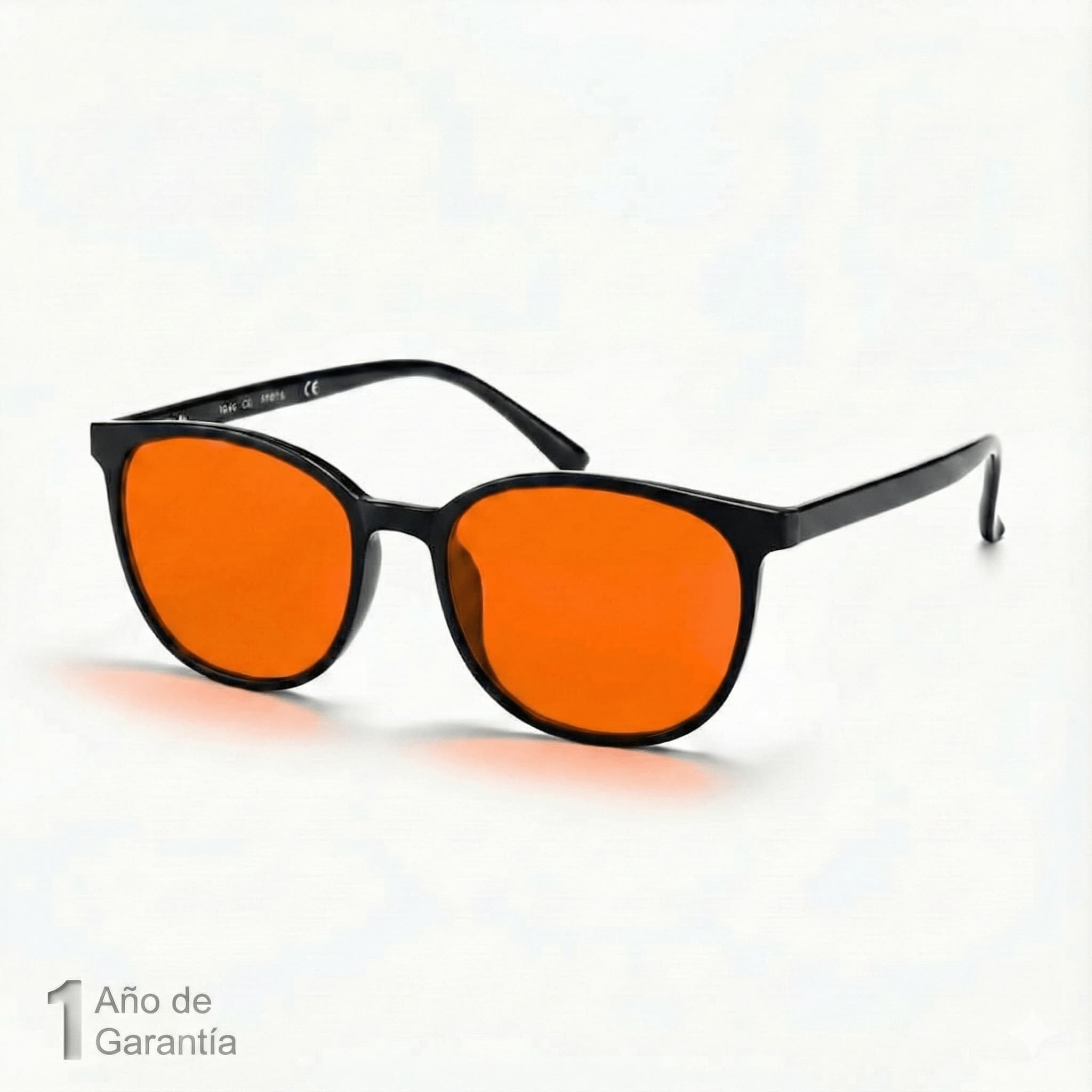 Gafas de luz azul para niños sin graduar con cristal naranja