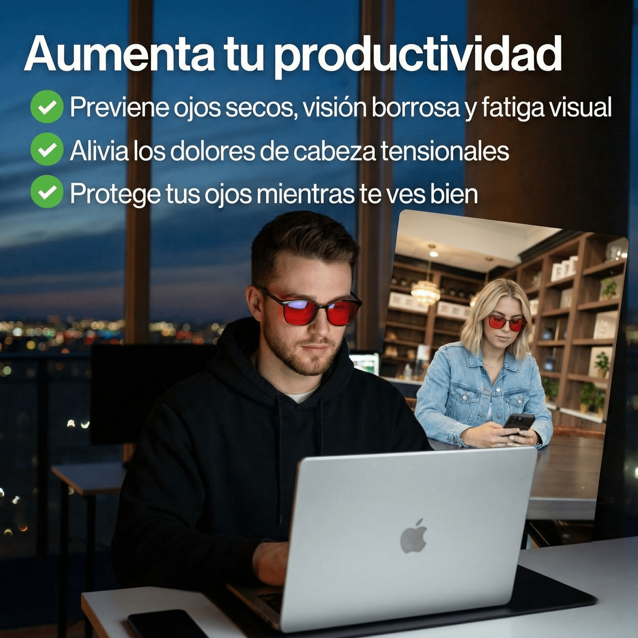 ORENZA® - Gafas Bloqueo Luz Azul Unisex