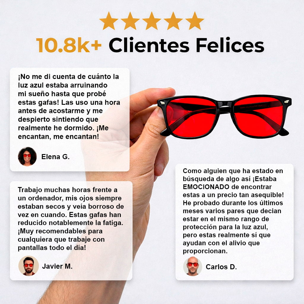 Gafas de luz azul sin graduar unisex - Orenza